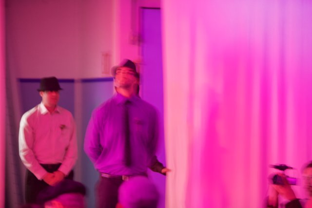 Standing in the Purple Aura