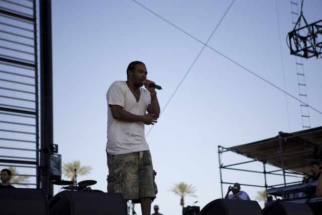 Pharoahe Monch Performs on the Coachella Stage
