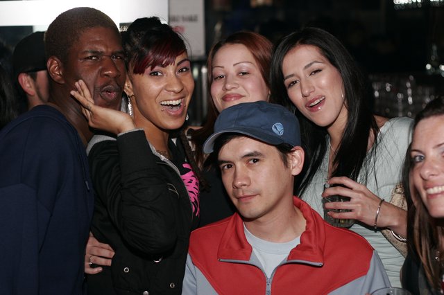 Friends Celebrating Together at a Nightlife Venue