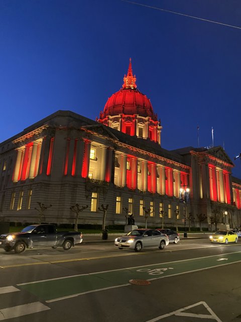 Illuminated Architecture in the Heart of San Francisco