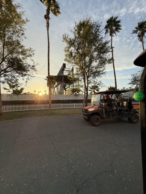 Sunset Over the Empire Polo Club