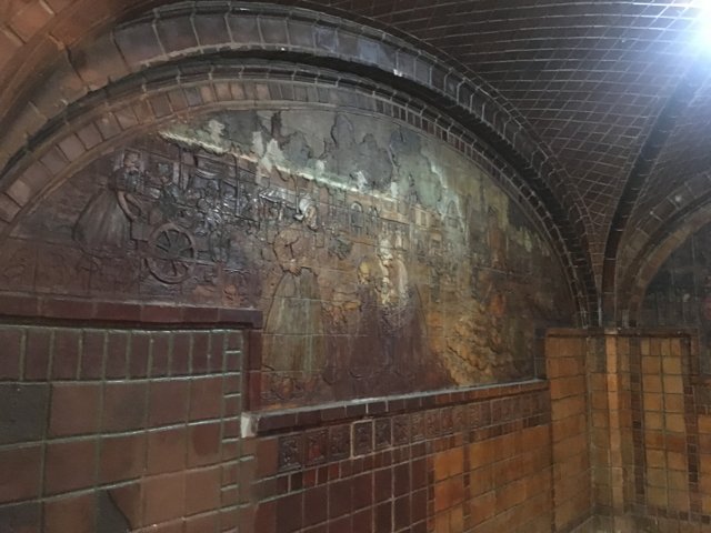 Subway Station Mural