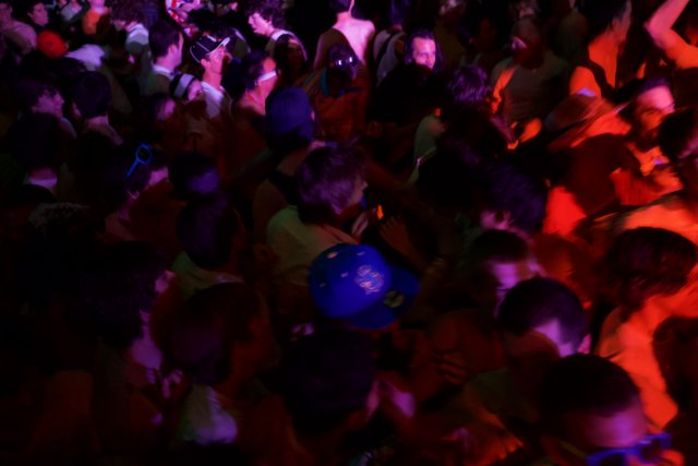 Neon Nightlife: Partygoers at Coachella 2008