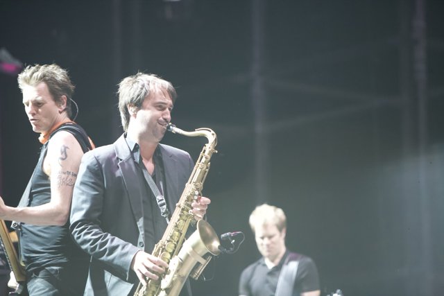 Saxophonists on Stage