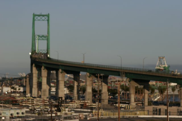 Overpass over the Urban Metropolis