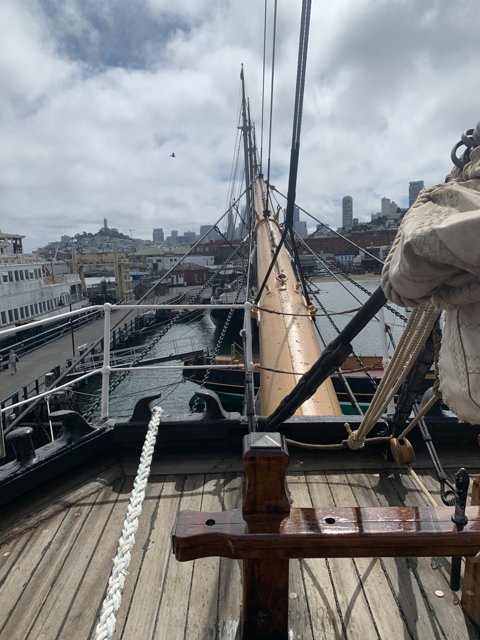 View from the Tall Ship Deck