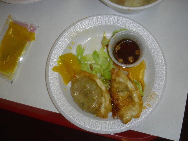 Delicious Dumplings and Savory Sauce