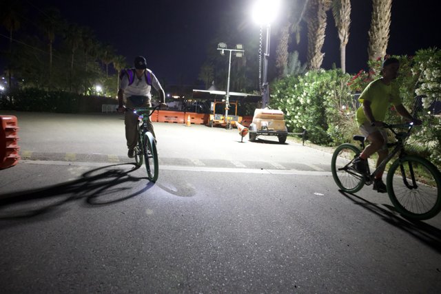 Midnight Riders: A Cycle Through Coachella 2024