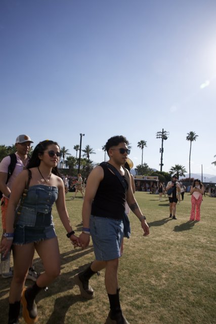 Sunny Strides at Coachella 2024