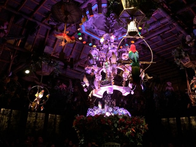 Spectacular Chandelier Illuminates Disneyland Park