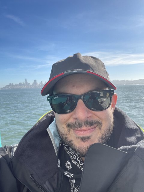 Dave B cruising in San Francisco Bay