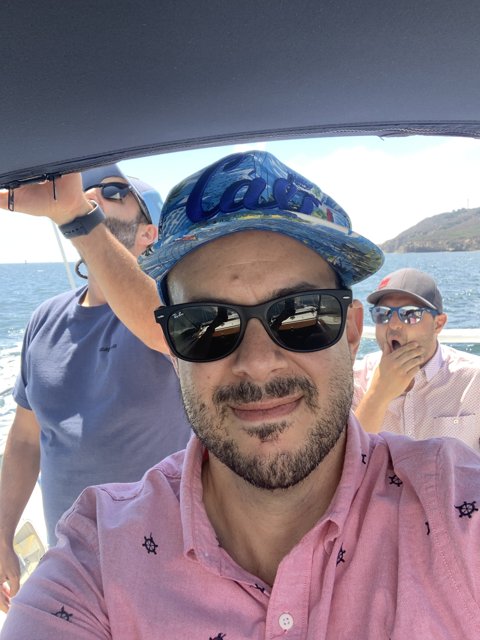Selfie by the Ocean