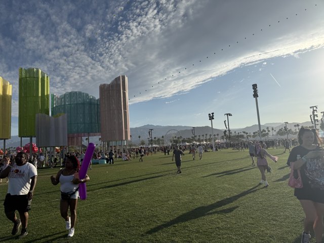 Festival Vibes Under the Desert Sky