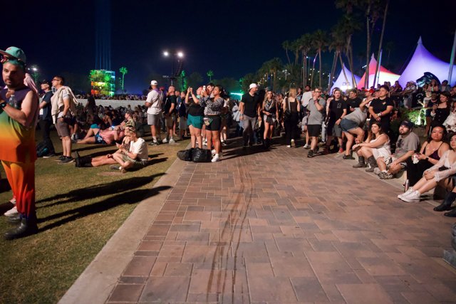 Vibrant Nights: A Snapshot from Coachella 2024