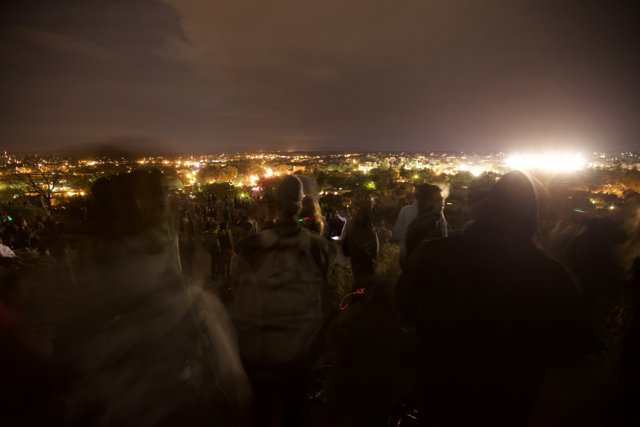 Nighttime Vigil on the Santa Fe Hilltop