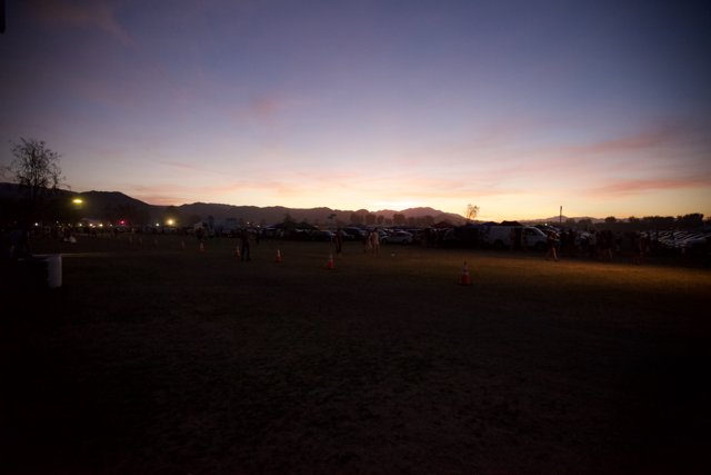 Sunset at Coachella