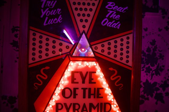 Eye of the Pyramid Carnival Fortune Teller Game