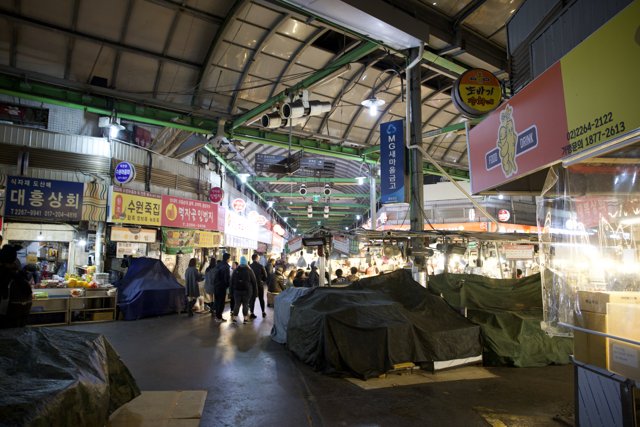 Exploring the Indoor Spectacle: Korea's Vibrant Market