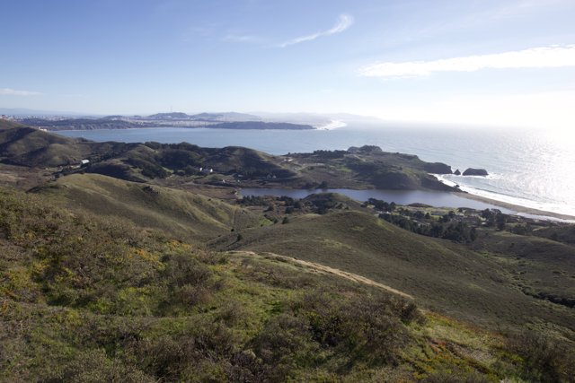 A Majestic Ocean View from Hill 88, Marin Headlands