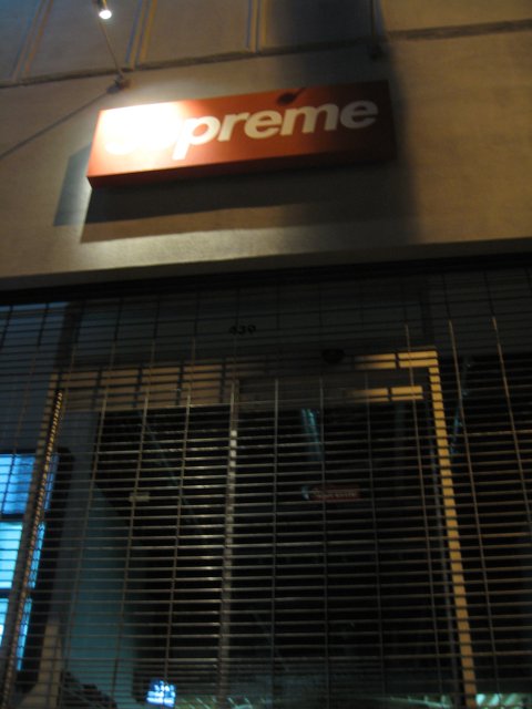 Closed Supreme Store