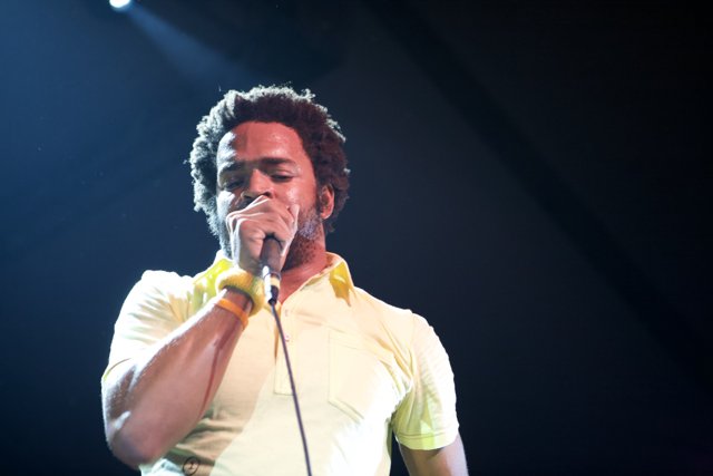 Yellow Shirt Singer Rocks Coachella Stage