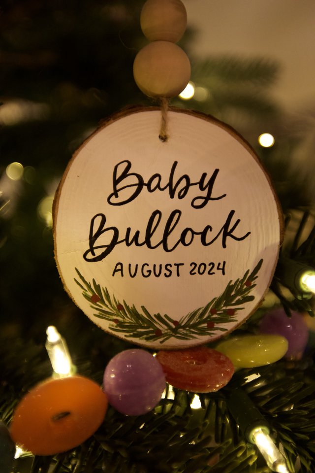 Baby Bullock Christmas Tree Ornament August 2024
