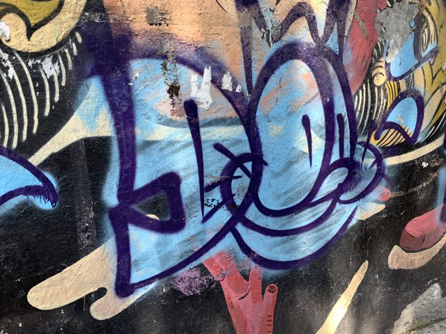 Vibrant Graffiti Wall