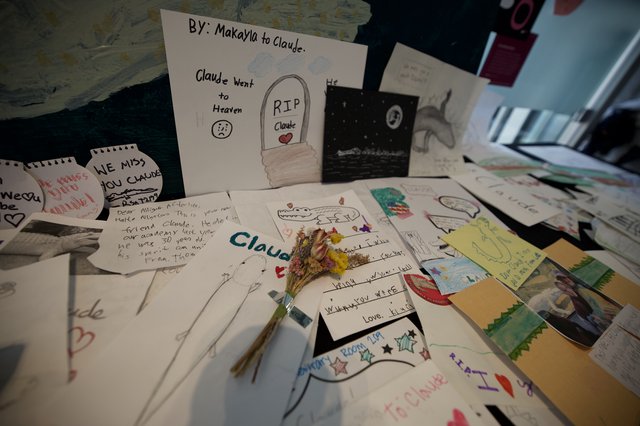 Memorial Tribute Cards and Letters for Claude