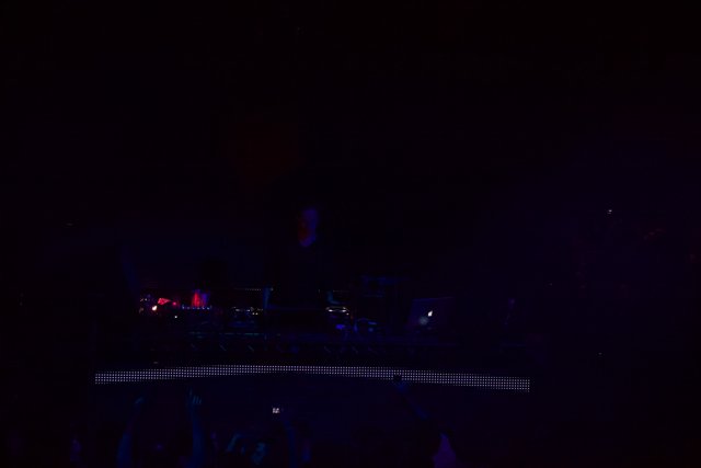 DJ Lights Up the Night at Sierra Madre Club