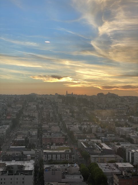 Majestic San Francisco Cityscape at Sunset