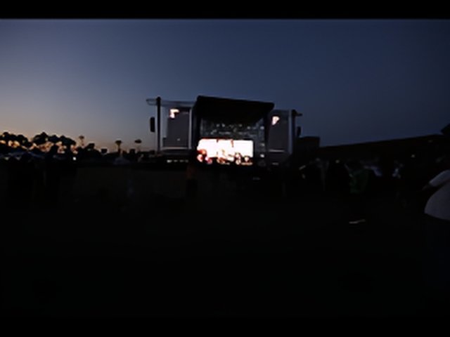 Dusk Set on the Coachella Stage