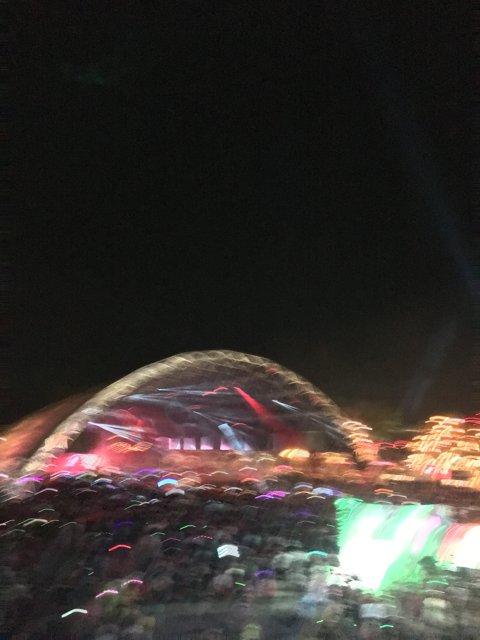 Blurry Night at the Dome