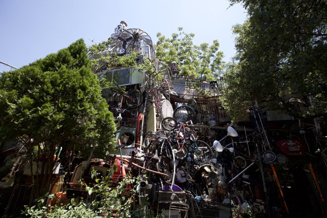 Austin's Trash Chapel: A Theme Park for Bikes and Rustic Machines