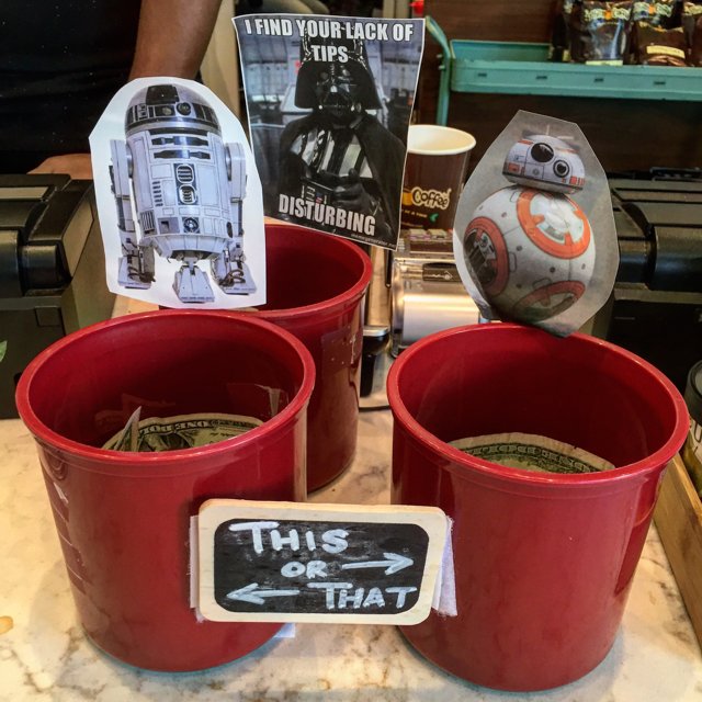 Star Wars Themed Coffee Cups at Starbucks
