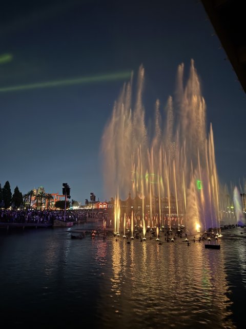 Evening Spectacle at Disney California Adventure
