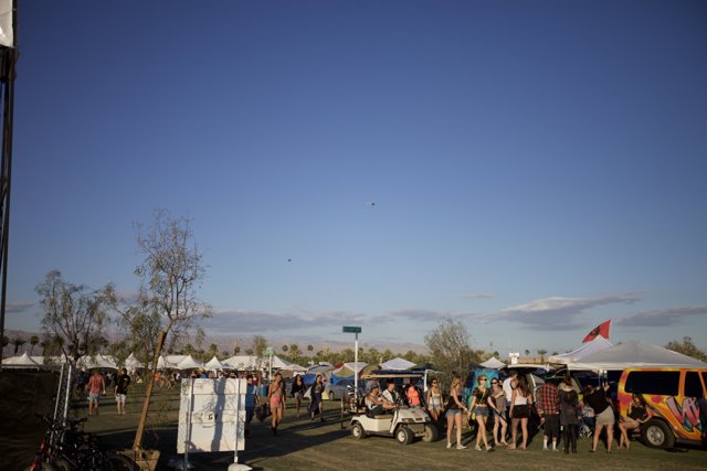 A Crowd Gathers at Coachella