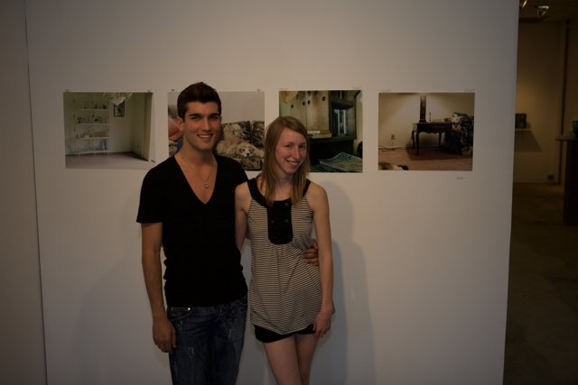 Artistic Couple at Gallery Wall