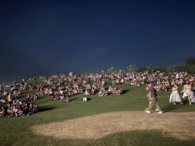 Evening Gathering Under the Stars