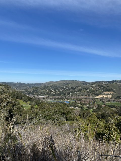 Overlooking the Majestic Carmel Valley