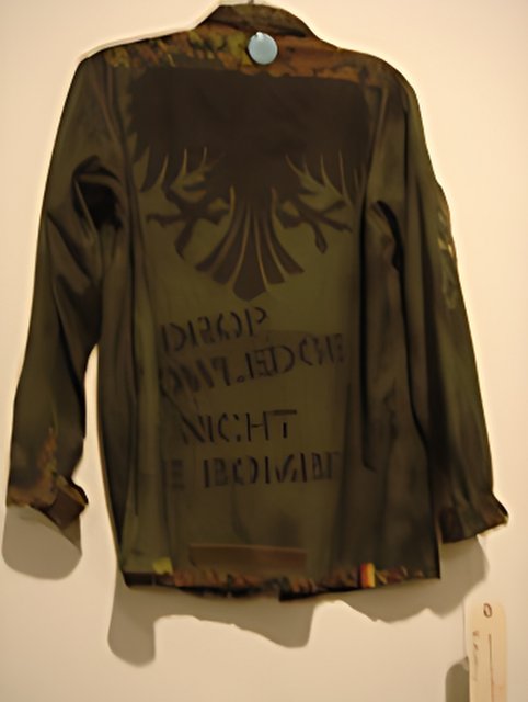Hanging Jacket with Tree Pattern