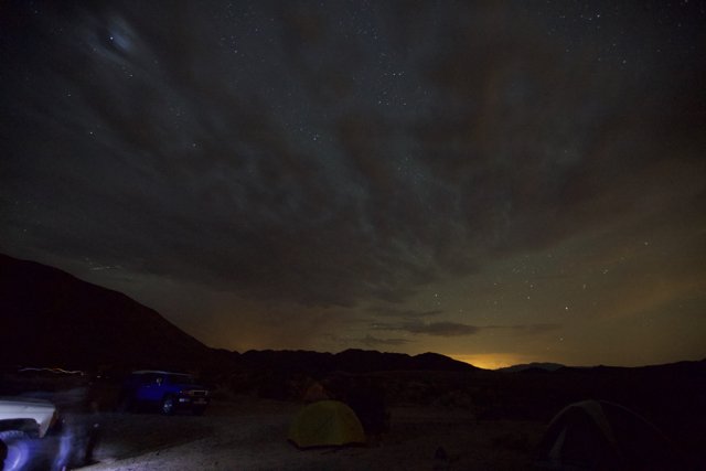 Night Sky Camping Adventure