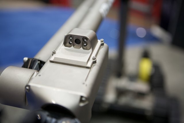 Robotic Arm Camera with Firearms