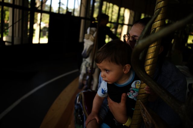 Cherished Moments at the Carousel