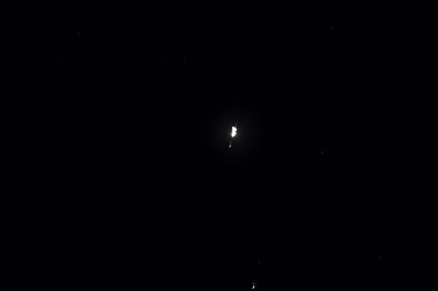 Solitary Light in the Vast Darkness of Night