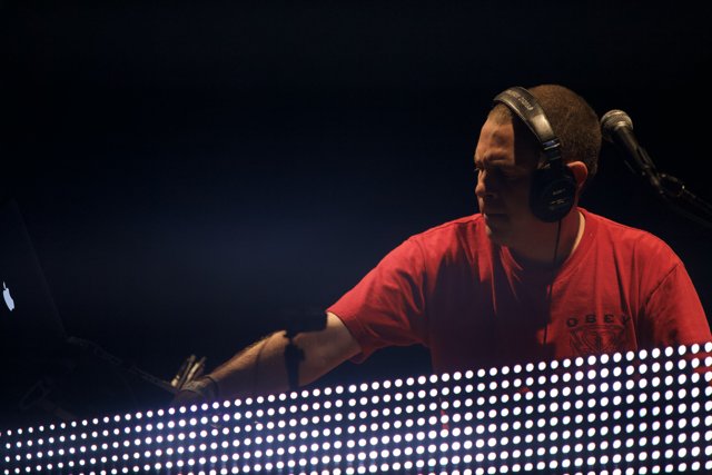 Red shirted DJ rocks Coachella worth his beats