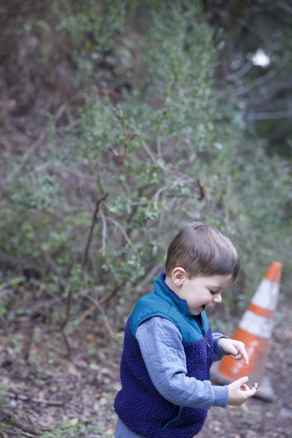 Little Explorer on the Huckleberry Trail