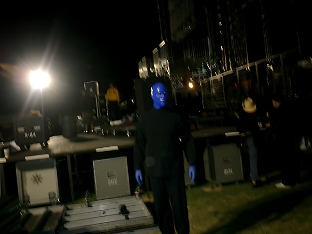 Blue Man Group Electrify Coachella Crowd