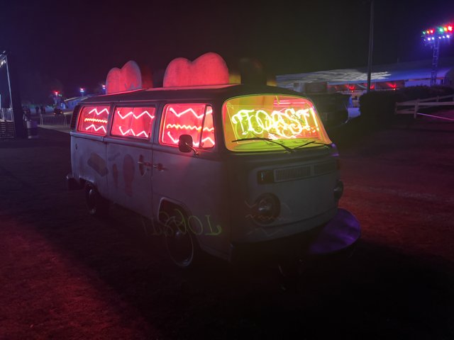 Glowing Caravan