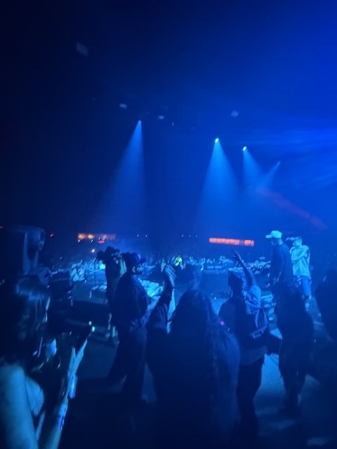 Pulsating Beats Under Neon Lights