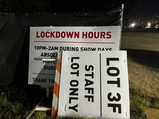 Night Lockout Hours at Empire Polo Club